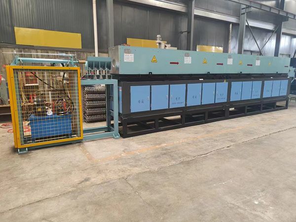 1100KW透熱爐客戶現(xiàn)場