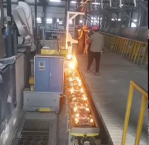 2噸一拖二熔煉爐